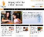screenshot of the Caspari Foundation home page
